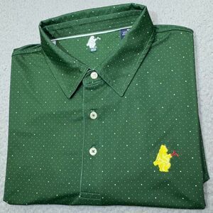 Texas AM‎ Polo Shirt Men Extra Large Bear Golf Bag Polka Dot NCAA 1876 Aggies